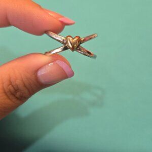 James Avery Cross Your Heart Ring Sz 10.5